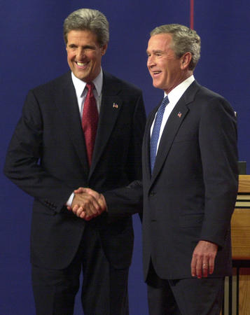 John Kerry versus George Bush 2004