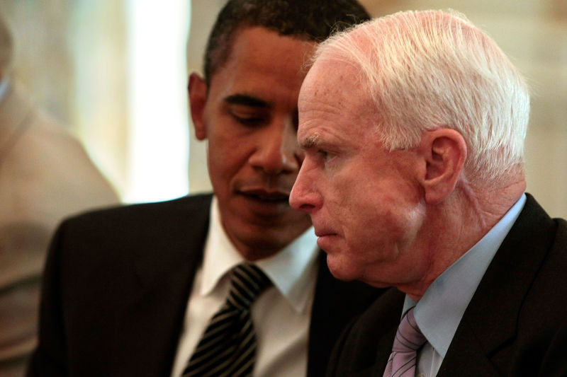McCain and Obama