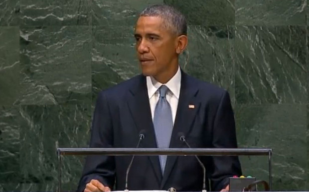 Obama speaks at the UN on ISIS
