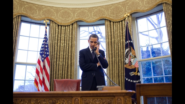 Obama in the Oval Office